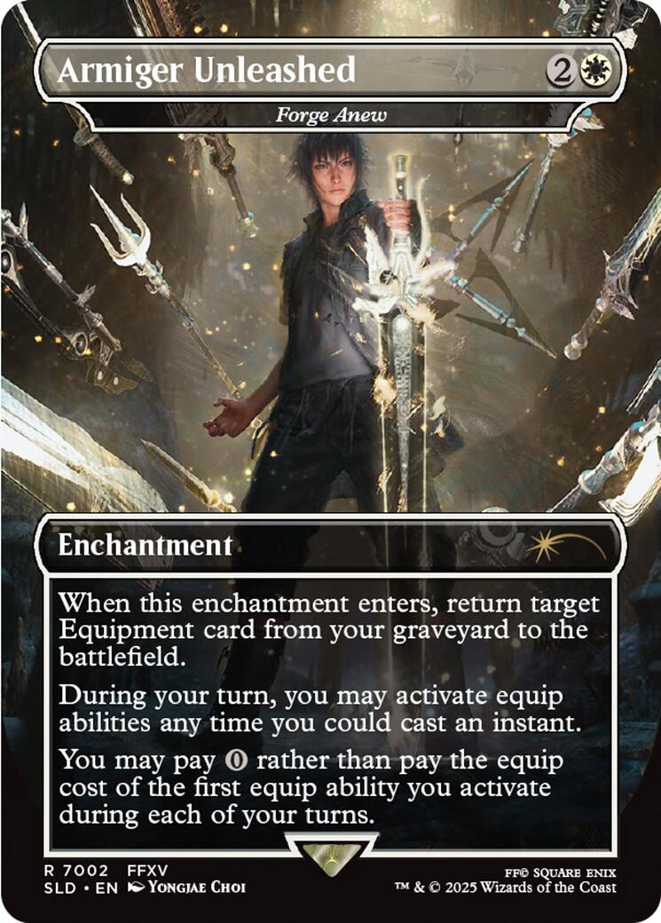 Armiger Unleashed - Forge Anew [Secret Lair Drop Series] | Deep Dive Games St. Marys