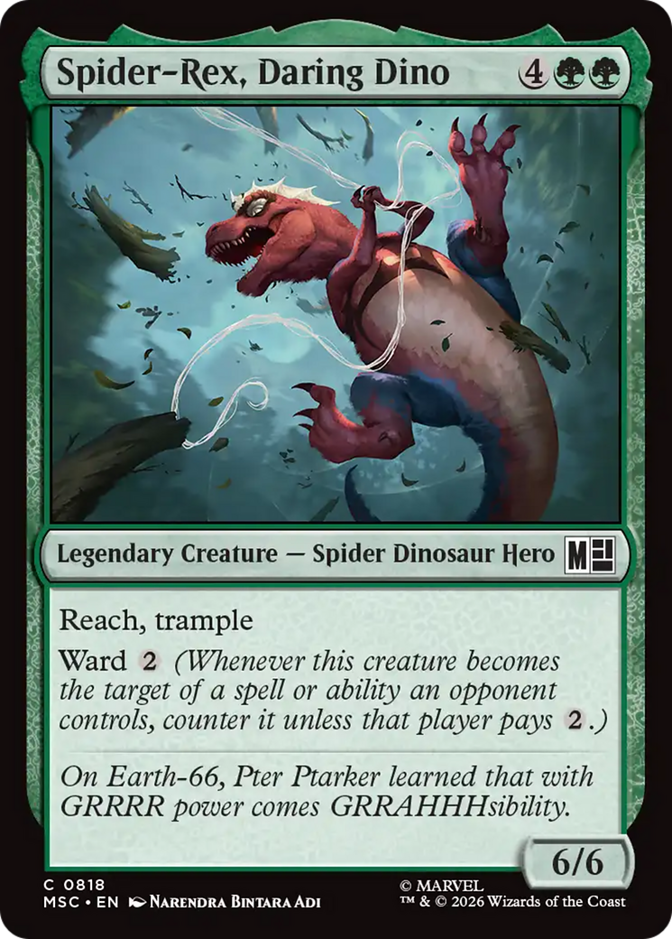 Spider-Rex, Daring Dino [Marvel Super Heroes Commander] | Deep Dive Games St. Marys