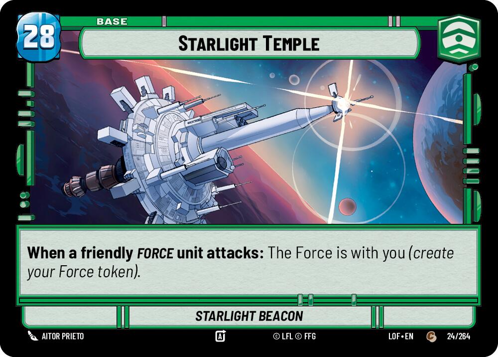 Starlight Temple // Force (024/264 // T03/T03) (024/264 // T03/T03) [Legends of the Force] | Deep Dive Games St. Marys