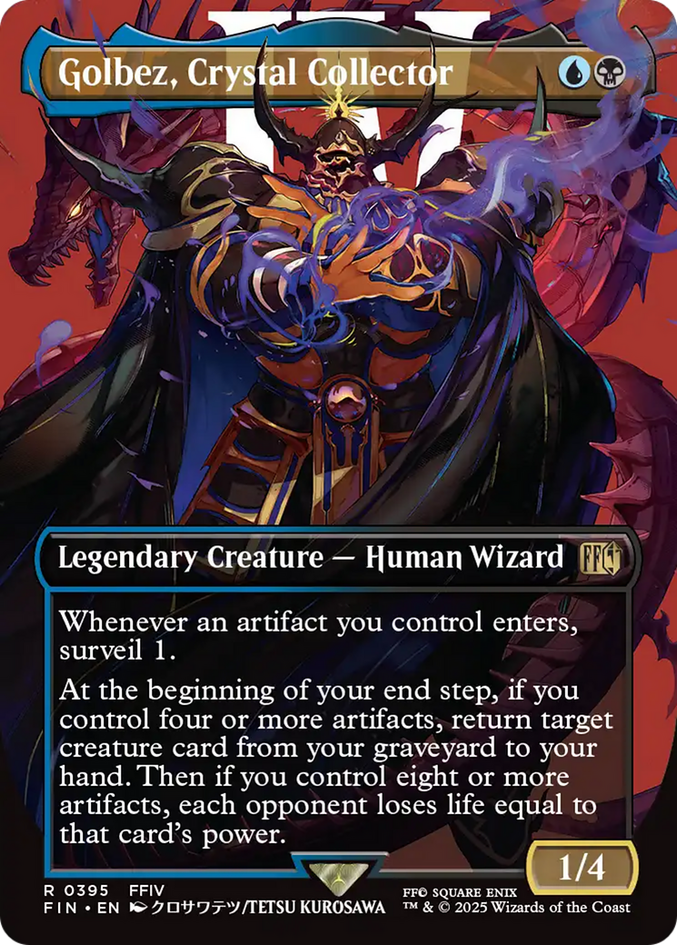 Golbez, Crystal Collector (Borderless) [FINAL FANTASY] | Deep Dive Games St. Marys