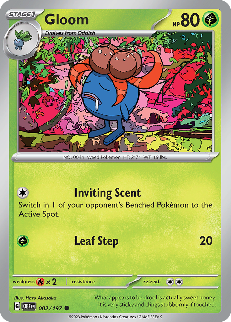 Gloom (002/197) [Scarlet & Violet: Obsidian Flames] | Deep Dive Games St. Marys
