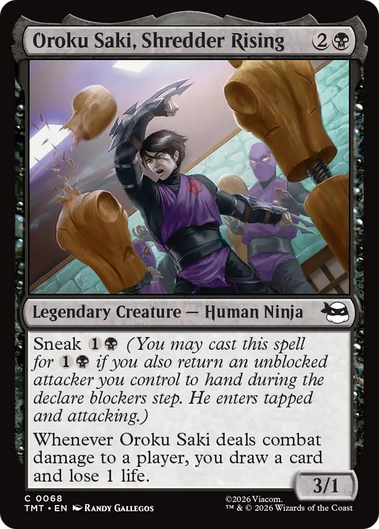 Oroku Saki, Shredder Rising [Teenage Mutant Ninja Turtles] | Deep Dive Games St. Marys