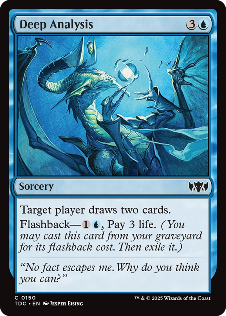 Deep Analysis [Tarkir: Dragonstorm Commander] | Deep Dive Games St. Marys