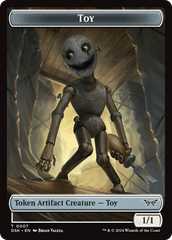 Toy // Treasure Double-Sided Token [Duskmourn: House of Horror Tokens] | Deep Dive Games St. Marys