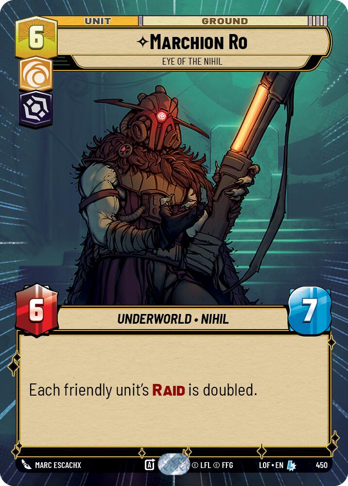 Marchion Ro - Eye of the Nihil (450) (Hyperspace) (450) [Legends of the Force] | Deep Dive Games St. Marys