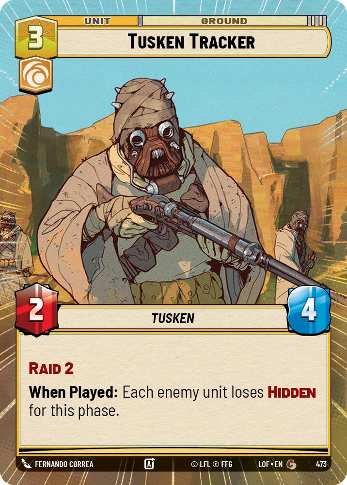Tusken Tracker (473) (Hyperspace) (473) [Legends of the Force] | Deep Dive Games St. Marys