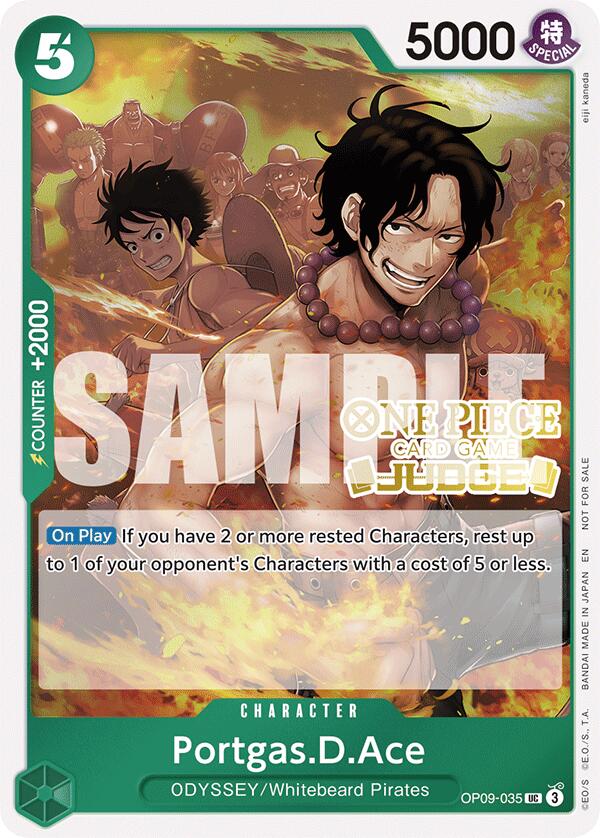 Portgas.D.Ace (Judge Pack Vol. 6) [One Piece Promotion Cards] | Deep Dive Games St. Marys
