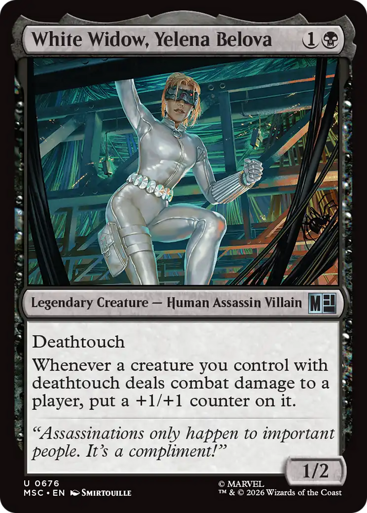 White Widow, Yelena Belova [Marvel Super Heroes Commander] | Deep Dive Games St. Marys