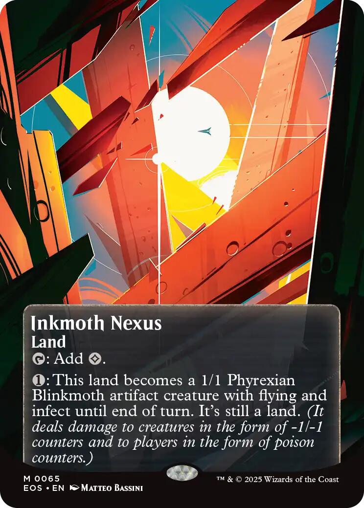 Inkmoth Nexus (0065) (Borderless) [Edge of Eternities: Stellar Sights] | Deep Dive Games St. Marys