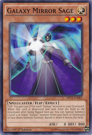 Galaxy Mirror Sage [MP15-EN002] Common | Deep Dive Games St. Marys