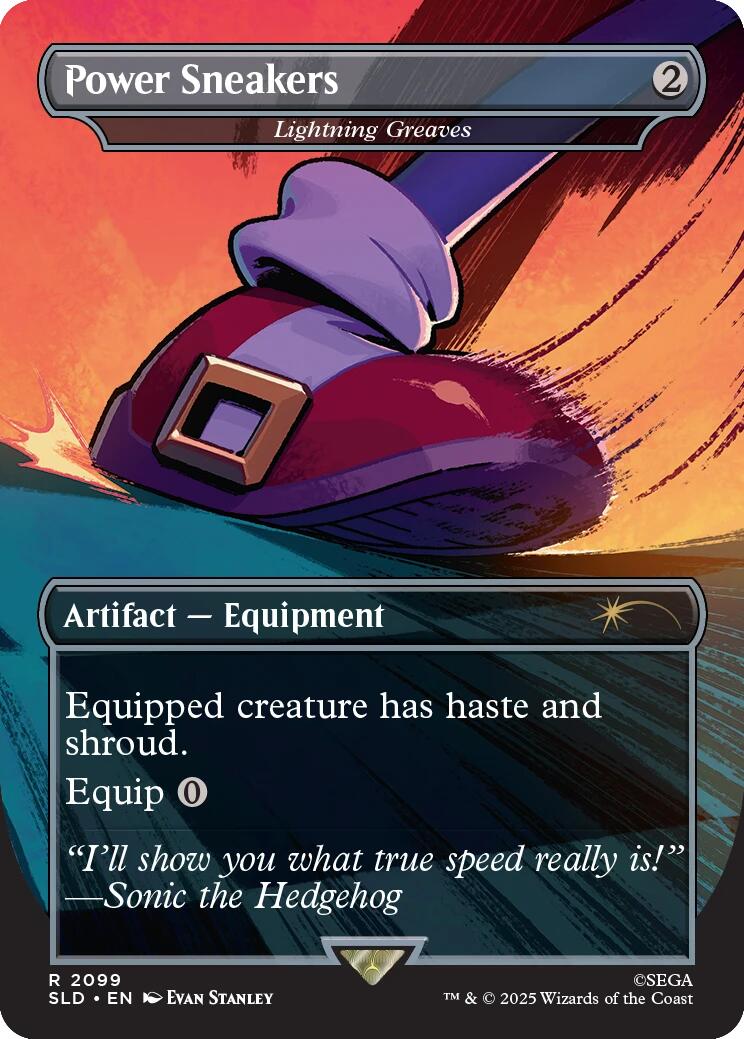 Power Sneakers - Lightning Greaves [Secret Lair Drop Series] | Deep Dive Games St. Marys