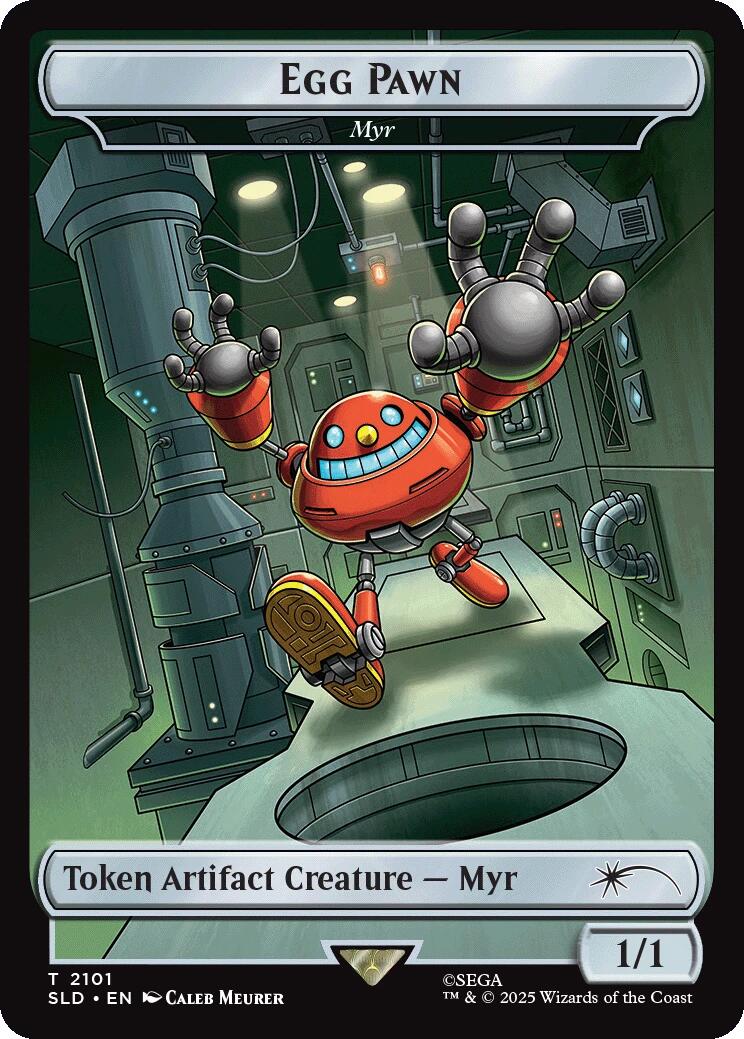 Egg Pawn - Myr Token [Secret Lair Drop Series] | Deep Dive Games St. Marys