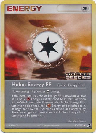 Holon Energy FF (104/113) (Stamped) [EX: Delta Species] | Deep Dive Games St. Marys