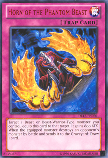 Horn of the Phantom Beast (Red) [DL15-EN020] Rare | Deep Dive Games St. Marys
