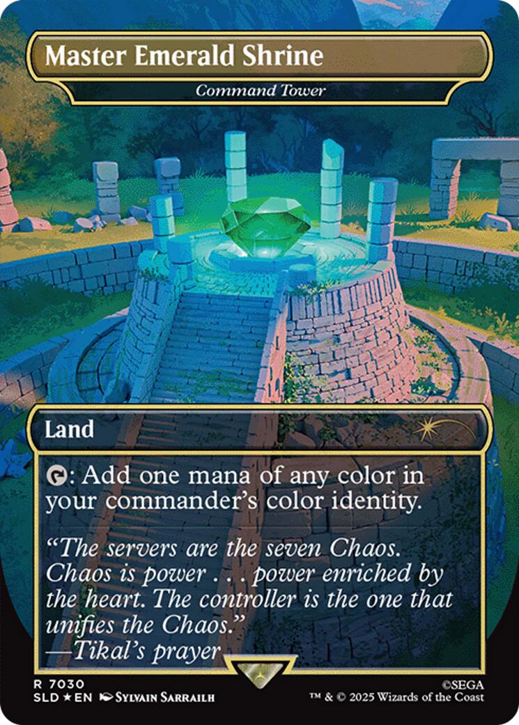 Master Emerald Shrine - Command Tower (7030) [Secret Lair Drop Series] | Deep Dive Games St. Marys