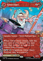 Gwen Stacy (0209) (Borderless) [Marvel's Spider-Man] | Deep Dive Games St. Marys