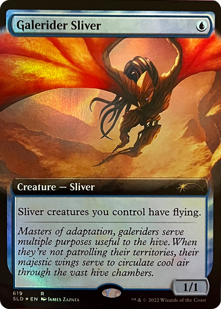 Galerider Sliver (Extended Art) [Secret Lair Drop Series] | Deep Dive Games St. Marys