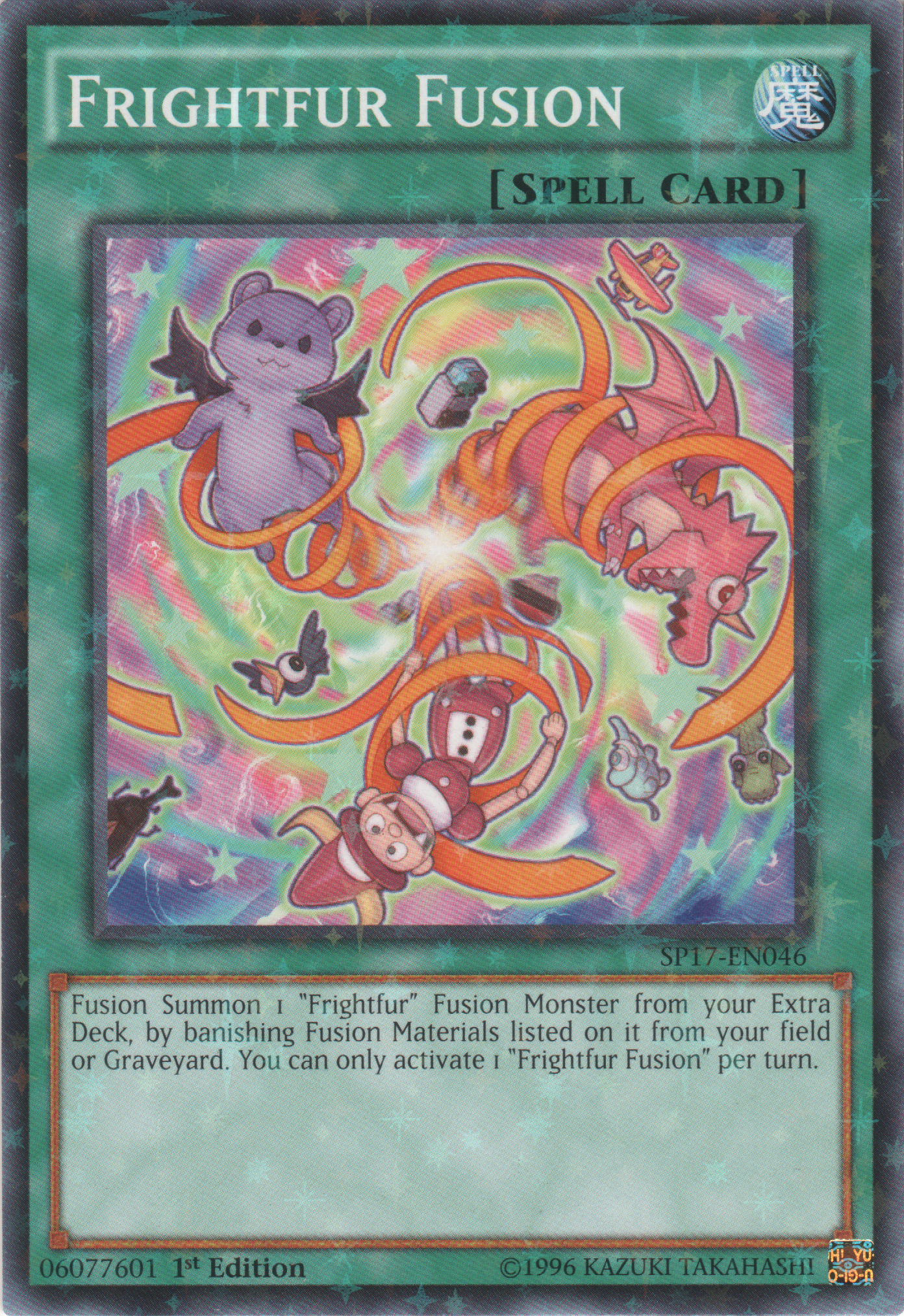 Frightfur Fusion [SP17-EN046] Starfoil Rare | Deep Dive Games St. Marys