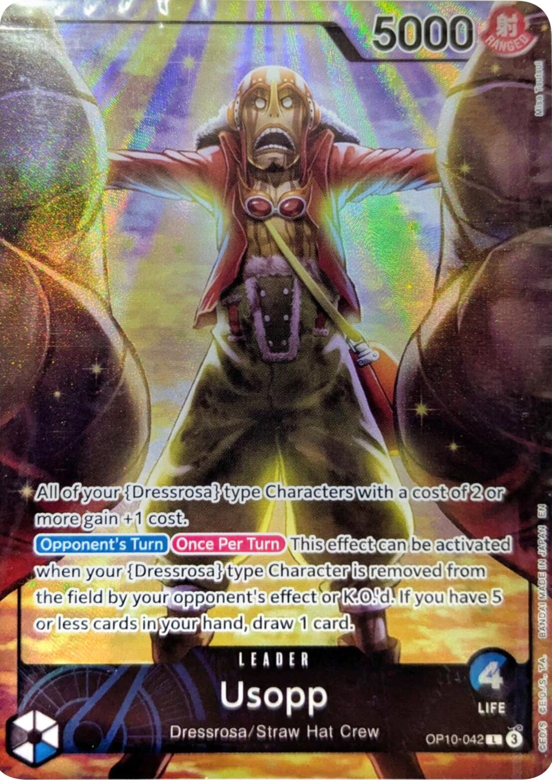 Usopp (Official Playmat -Limited Edition Vol. 3-) [One Piece Promotion Cards] | Deep Dive Games St. Marys
