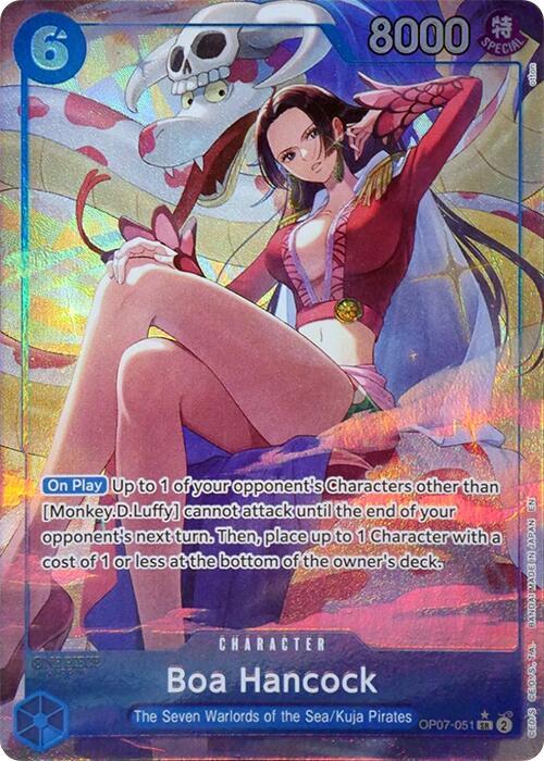 Boa Hancock (Seven Warlords of the Sea Binder Set) (Alternate Art) [One Piece Promotion Cards] | Deep Dive Games St. Marys