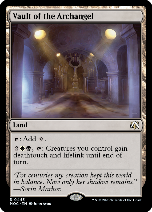 Vault of the Archangel [March of the Machine Commander] | Deep Dive Games St. Marys