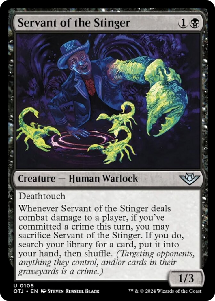 Servant of the Stinger [Outlaws of Thunder Junction] | Deep Dive Games St. Marys