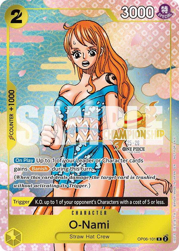 O-Nami (CS 25-26 Event Pack) [One Piece Promotion Cards] | Deep Dive Games St. Marys