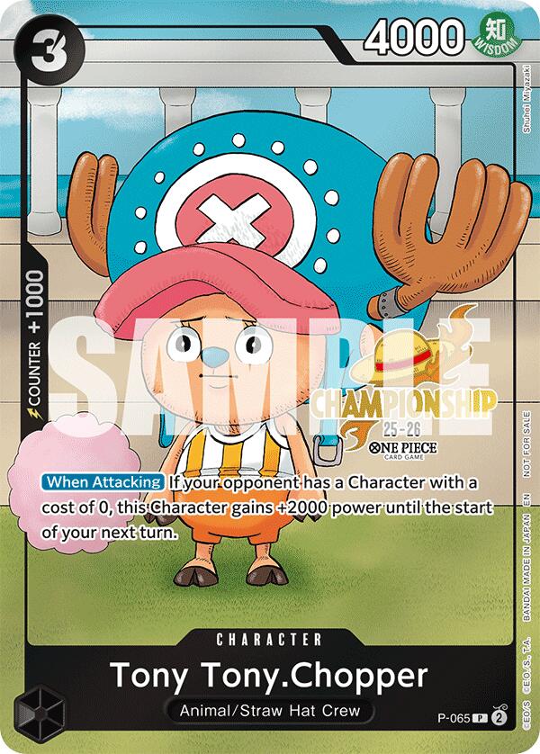 Tony Tony.Chopper (CS 25-26 Event Pack) [One Piece Promotion Cards] | Deep Dive Games St. Marys
