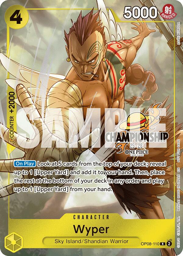 Wyper (CS 25-26 Celebration Pack) [One Piece Promotion Cards] | Deep Dive Games St. Marys