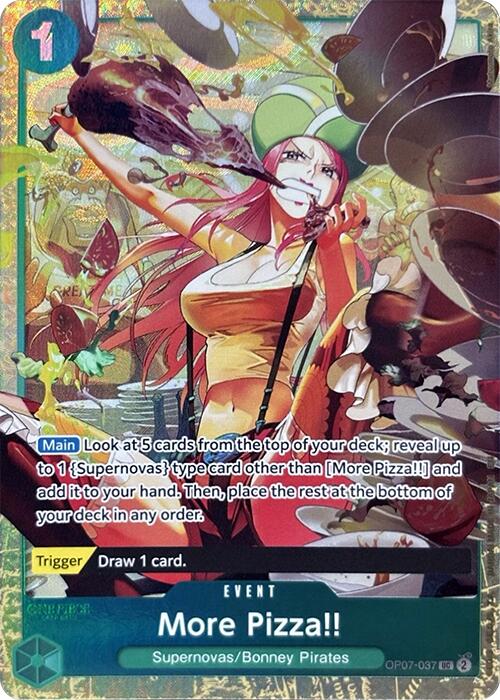 More Pizza!! (Premium Card Collection -Best Selection Vol. 4-) [One Piece Promotion Cards] | Deep Dive Games St. Marys