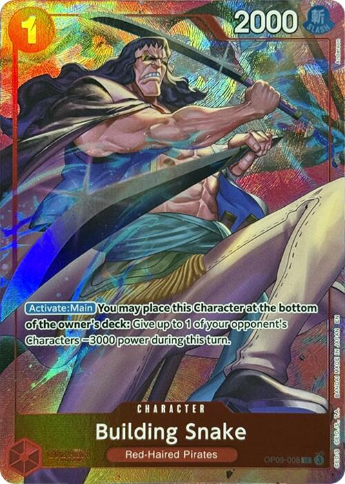 Building Snake (Premium Card Collection -Best Selection Vol. 4-) [One Piece Promotion Cards] | Deep Dive Games St. Marys