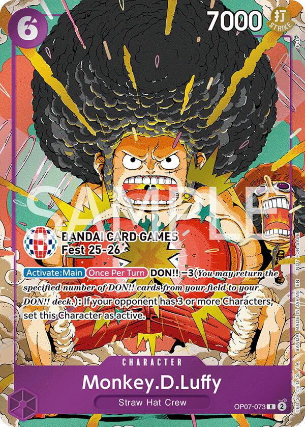 Monkey.D.Luffy (BANDAI Card Games Fest 25-26) [One Piece Promotion Cards] | Deep Dive Games St. Marys