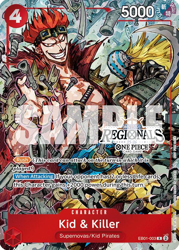 Kid & Killer (Online Regional Participation Pack 2025 Vol.2) [One Piece Promotion Cards] | Deep Dive Games St. Marys