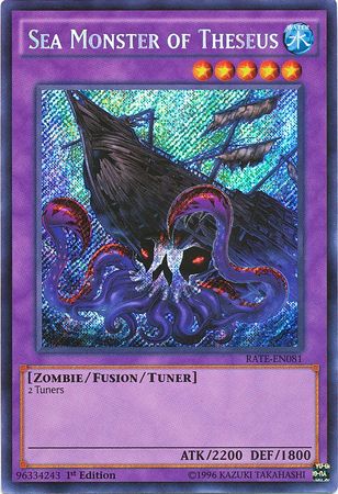 Sea Monster of Theseus [RATE-EN081] Secret Rare | Deep Dive Games St. Marys