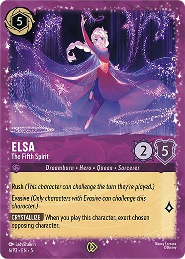 Elsa - The Fifth Spirit (6/P3) [Promo Cards] | Deep Dive Games St. Marys