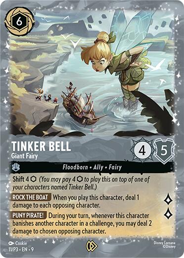 Tinker Bell - Giant Fairy (11/P3) [Promo Cards] | Deep Dive Games St. Marys