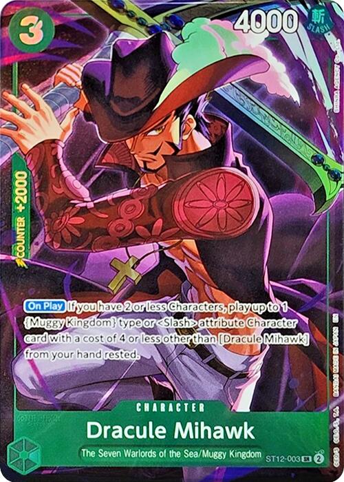 Dracule Mihawk (Illustration Box Vol.4) [One Piece Promotion Cards] | Deep Dive Games St. Marys