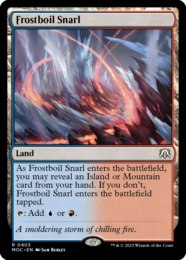 Frostboil Snarl [March of the Machine Commander] | Deep Dive Games St. Marys