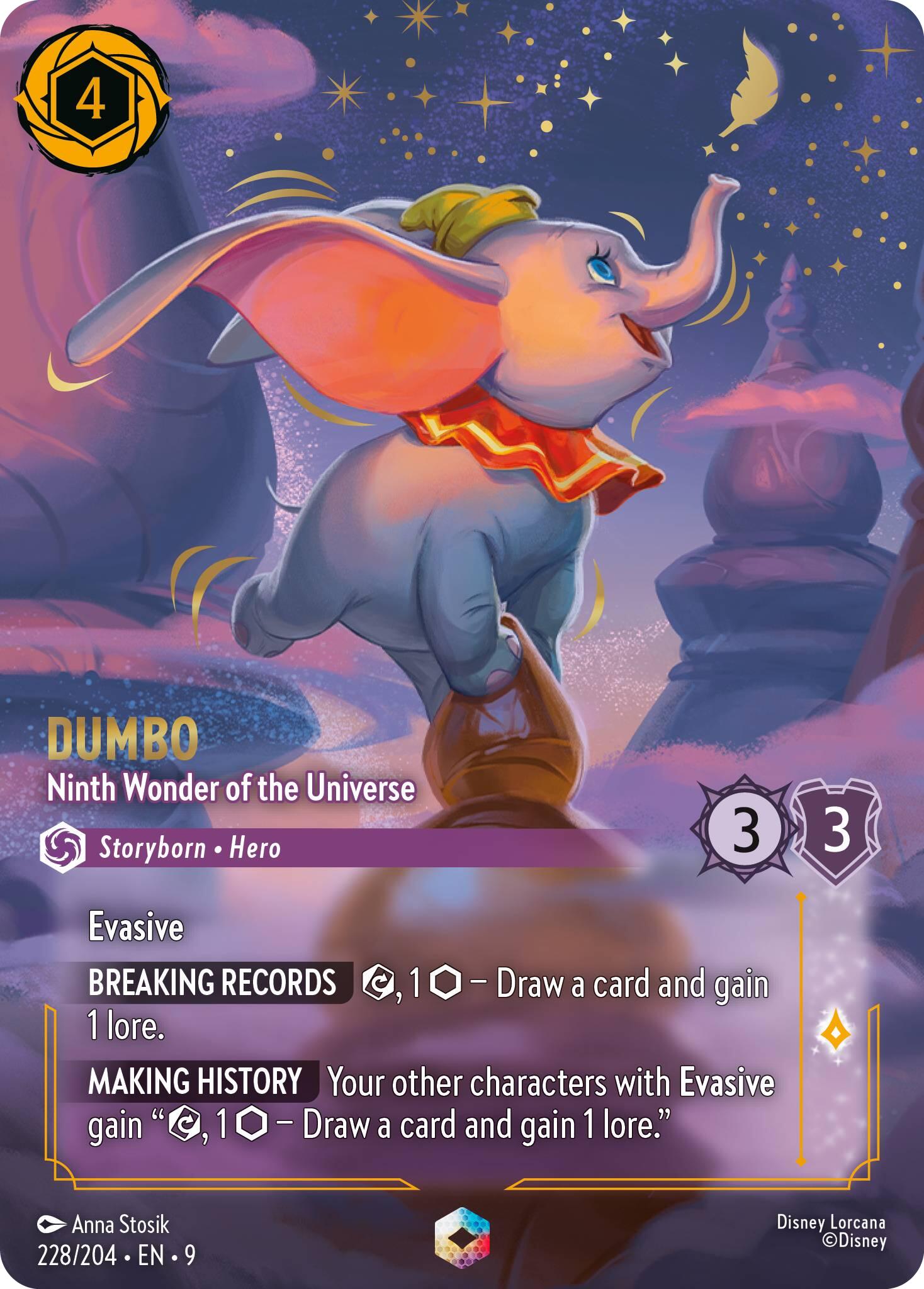 Dumbo - Ninth Wonder of the Universe (Enchanted) (228/204) [Fabled] | Deep Dive Games St. Marys