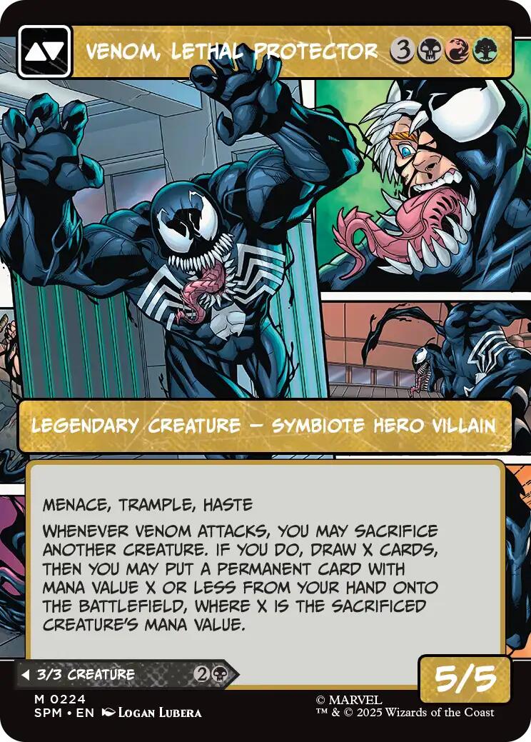 Eddie Brock (0224) (Borderless) [Marvel's Spider-Man] | Deep Dive Games St. Marys