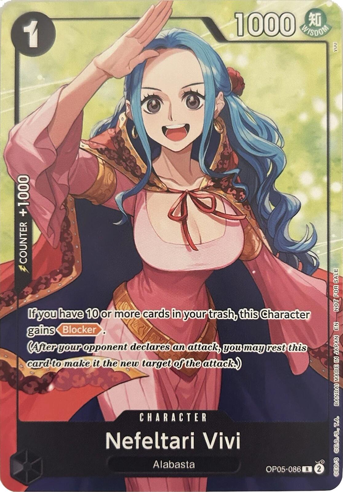 Nefeltari Vivi (Welcome Pack Vol. 2) [One Piece Promotion Cards] | Deep Dive Games St. Marys