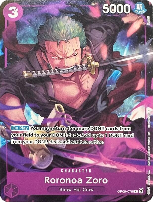 Roronoa Zoro (Welcome Pack Vol. 2) [One Piece Promotion Cards] | Deep Dive Games St. Marys