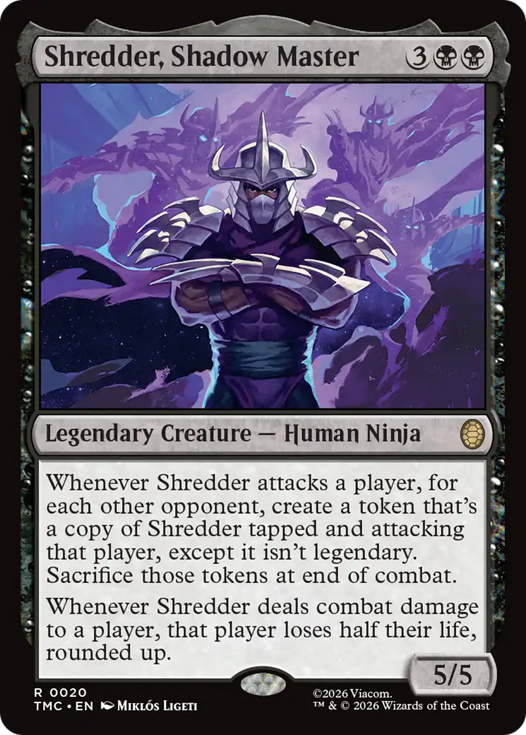 Shredder, Shadow Master [Teenage Mutant Ninja Turtles Commander] | Deep Dive Games St. Marys