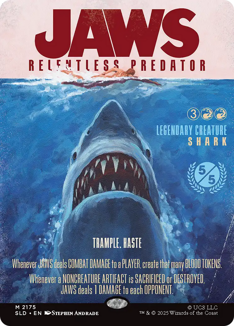 Jaws, Relentless Predator [Secret Lair Drop Series] | Deep Dive Games St. Marys