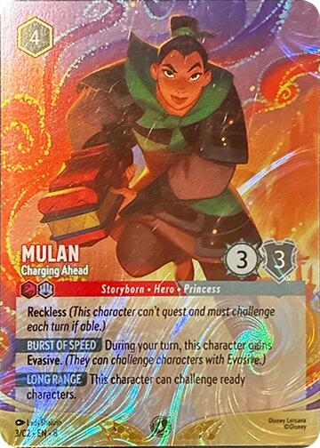 Mulan - Charging Ahead (3) (3) [Promo Cards] | Deep Dive Games St. Marys