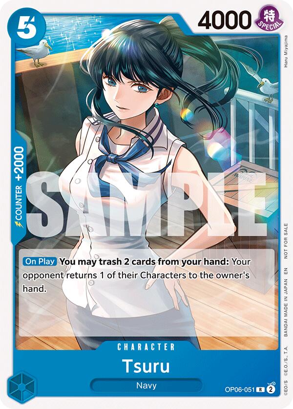 Tsuru (Tournament Pack 2025 Vol. 4) [One Piece Promotion Cards] | Deep Dive Games St. Marys