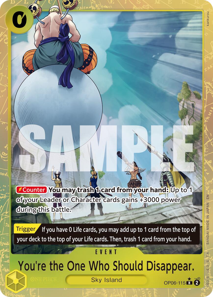 You're the One Who Should Disappear (Alternate Art) [Premium Booster -The Best- Vol. 2] | Deep Dive Games St. Marys
