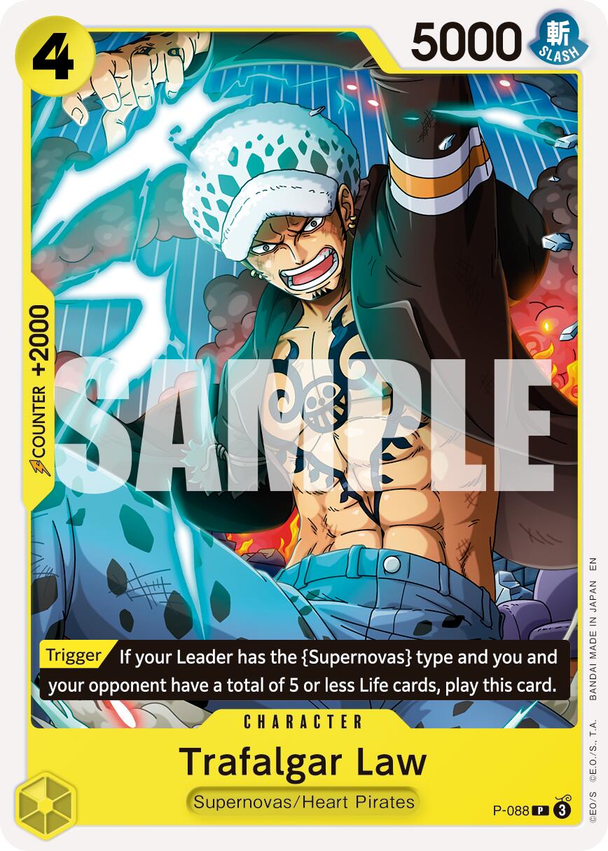 Trafalgar Law (P-088) (Reprint) [Premium Booster -The Best- Vol. 2] | Deep Dive Games St. Marys