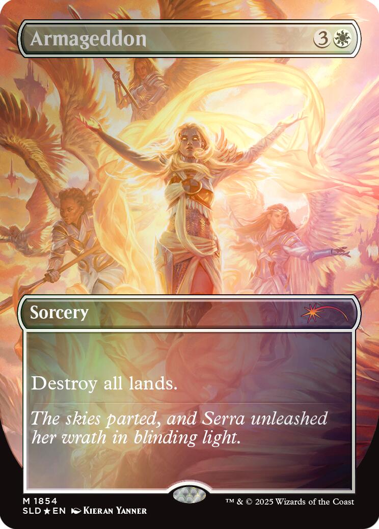 Armageddon (Rainbow Foil) [Secret Lair Drop Series] | Deep Dive Games St. Marys