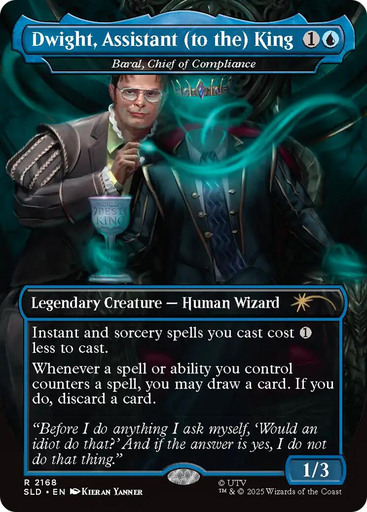 Dwight, Assistant (to the) King - Baral, Chief of Compliance [Secret Lair Drop Series] | Deep Dive Games St. Marys